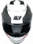 Gp My Helmet MKS002-WRB Güneş Vizörlü Şeffaf Çene Açılır Motosiklet Kaskı L 2
