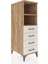 Kronos Dolap 2 Raflı 4 Çekmeceli 44X59X134 Çam-Aytaşı 2