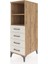Kronos Dolap 2 Raflı 4 Çekmeceli 44X59X134 Çam-Aytaşı 3