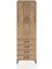 Hyperion Dolap 4 Raflı 4 Çekmeceli 2 Kapaklı 60X44X195 Çam-Çam 1