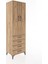 Hyperion Dolap 4 Raflı 4 Çekmeceli 2 Kapaklı 60X44X195 Çam-Çam 2