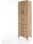 Hyperion Dolap 4 Raflı 4 Çekmeceli 2 Kapaklı 60X44X195 Çam-Çam 3