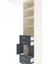 Hyperion Dolap 5 Raflı 4 Çekmeceli 2 Kapaklı 60X44X243 Aytaşı-Antrasit 5