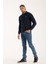 Polo Lacivert Uzun Kol Regular Fit 3
