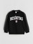 Yeni Sezon Bisiklet Yaka Beşiktaş Baskılı Erkek Çocuk Sweatshirt 1
