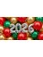 Yılbaşı 2026 Gümüş Folyo Rakam Balon 15 Adet Metalik Balon Set 1
