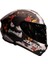 Axxıs Draken Baker Siyah-Gri-Kırmızı Fullface Kask (Siyah+Şeffaf Camlı) 2