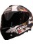 Axxıs Draken Baker Siyah-Gri-Kırmızı Fullface Kask (Siyah+Şeffaf Camlı) 4