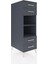 Kronos Dolap 2 Raflı 4 Çekmeceli 44X59X134 Antrasit-Antrasit 2
