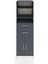 Hyperion Dolap 4 Raflı 2 Çekmeceli 2 Kapaklı 60X44X195 Antrasit-Antrasit 1