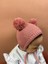 Ponponlu El Örgüsü Unisex Bebek/çocuk Bere 1