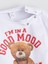 Yeni Sezon Ayıcık Teddy Baskılı Kız Çocuk Sweatshirt 3