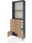 Arges Dolap 2 Raflı 4 Çekmeceli 2 Kapaklı 88X30X243 Antrasit-Çam 4