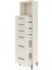 Arges Dolap Tek Raflı 6 Çekmeceli 44X30X182 Aytaşı-Aytaşı 4
