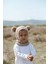 Ponponlu Unisex El Örgüsü Bebek/çocuk Bere-Boyunluk Takımı 1