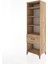 Hyperion Dolap 4 Raflı Tek Çekmeceli 60X44X195 Çam-Çam 3