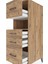 Kronos Dolap Tek Raflı 4 Çekmeceli 44X59X134 Çam-Çam 5