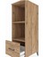 Kronos Dolap 2 Raflı Tek Çekmeceli 44X59X134 Çam-Çam 5