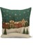 Yılbaşı Serisi Çift Tarafı Dijital Baskılı Kırlent Kılıfı (Christmas Noel Cushion Cover) 1