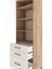 Hyperion Dolap 4 Raflı 3 Çekmeceli 60X44X195 Çam-Aytaşı 5