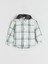 Yeni Sezon Kapüşonlu Ekose Erkek Çocuk Gömlek 1