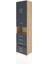 Hyperion Dolap 3 Raflı 4 Çekmeceli 4 Kapaklı 60X44X243 Çam-Antrasit 3