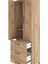 Hyperion Dolap 2 Raflı 3 Çekmeceli Tek Askılı 60X44X195 Çam-Çam 5