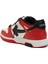 Kırmızı Beyaz Erkek Deri Sneaker 3