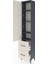 Arges Dolap 4 Raflı 2 Çekmeceli Tek Kapaklı 44X30X221 Antrasit-Aytaşı 4