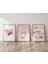 (Çerçevesiz) Çilek Temalı 3lü Poster Seti, Pinterest Temalı Çerçevesiz Poster Seti 2
