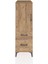 Kronos Dolap 2 Raflı 2 Çekmeceli Tek Kapaklı 44X59X134 Çam-Çam 1