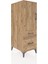 Kronos Dolap 2 Raflı 2 Çekmeceli Tek Kapaklı 44X59X134 Çam-Çam 2