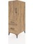 Kronos Dolap 2 Raflı 2 Çekmeceli Tek Kapaklı 44X59X134 Çam-Çam 3