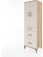 Hyperion Dolap Tek Raflı 3 Çekmeceli Tek Askılı 60X44X195 Çam-Aytaşı 3