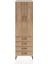 Hyperion Dolap 4 Raflı 4 Çekmeceli 2 Kapaklı 60X44X195 Aytaşı-Çam 1