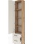 Arges Dolap 4 Raflı 2 Çekmeceli Tek Kapaklı 44X30X221 Çam-Aytaşı 5