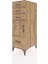 Kronos Dolap Tek Raflı 3 Çekmeceli Tek Kapaklı 44X59X134 Çam-Çam 3