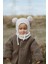 Ponponlu Unisex El Örgüsü Bebek/çocuk Bere-Boyunluk Takımı 8