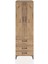 Hyperion Dolap 2 Raflı 3 Çekmeceli Tek Askılı 60X44X195 Çam-Çam 1