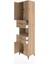 Hyperion Dolap 3 Raflı 3 Çekmeceli 4 Kapaklı 60X44X243 Çam-Çam 4