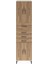 Hyperion Dolap 3 Raflı 4 Çekmeceli 4 Kapaklı 60X44X243 Aytaşı-Çam 1