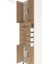 Hyperion Dolap 3 Raflı 4 Çekmeceli 4 Kapaklı 60X44X243 Aytaşı-Çam 5