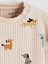 Yeni Sezon Bisiklet Yaka Baskılı Erkek Bebek Sweatshirt 2