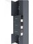 Hyperion Dolap 2 Raflı 3 Çekmeceli 4 Kapaklı 60X44X243 Antrasit-Antrasit 5