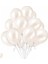 Beyaz Metalik Balon 10'lu 1