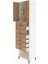 Hyperion Dolap 2 Raflı 5 Çekmeceli 2 Kapaklı 60X44X243 Aytaşı-Çam 4