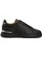 Siyah Erkek Deri Sneaker 1