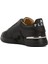 Siyah Erkek Deri Sneaker 3