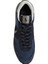 Lacivert Erkek Deri Sneaker 4