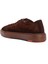 Clean Icon Kahverengi Erkek Deri Sneaker 3